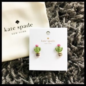 ♠️ NWT Kate Spade “Scenic Route” Cactus Studs ♠️